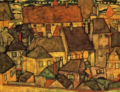 Yellow City Egon Schiele